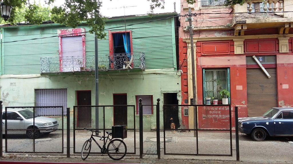 La Boca Häuserfront