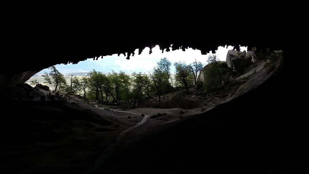 Ausblick aus Höhle