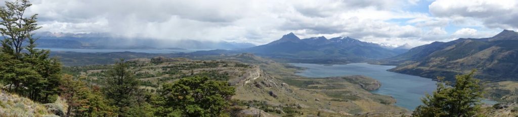 Panoramabild auf Laguna Sofía