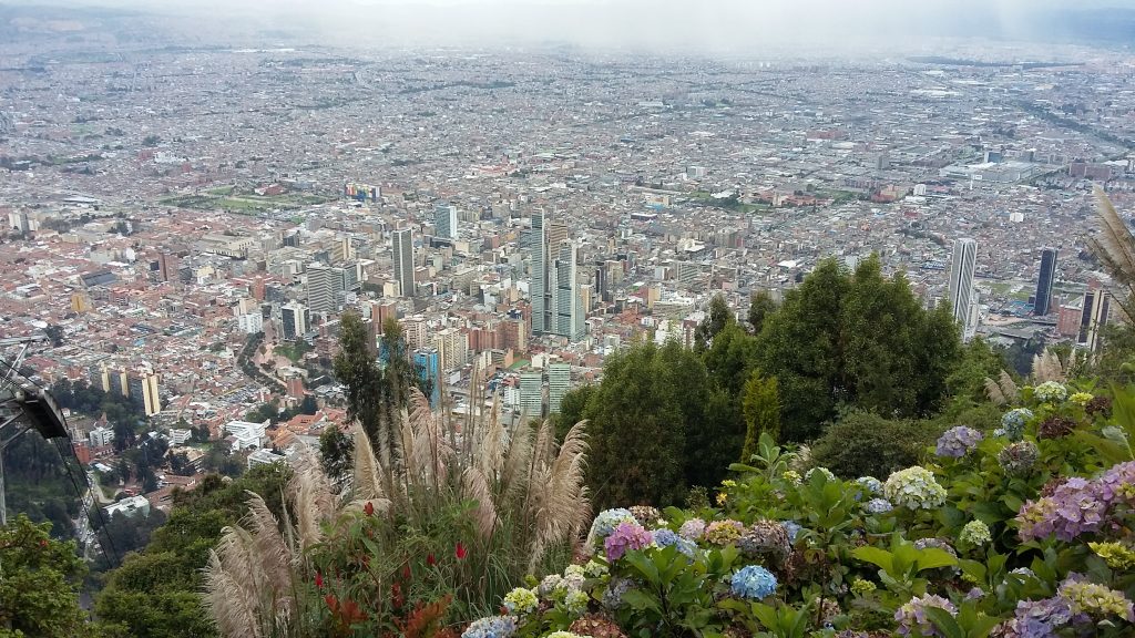 Bogota von oben